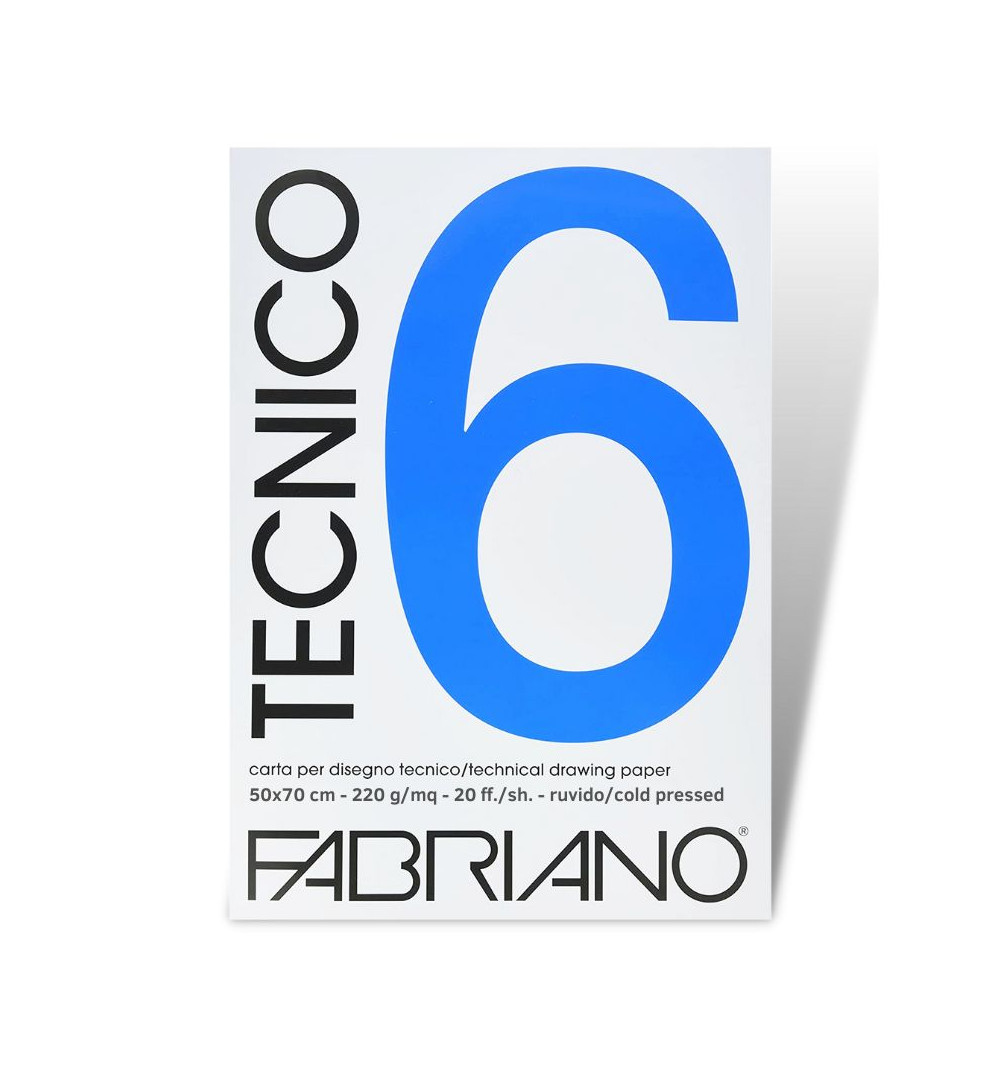 ALBUM 50X70 FABRIANO 6 TECNICO RUVIDO 20FF