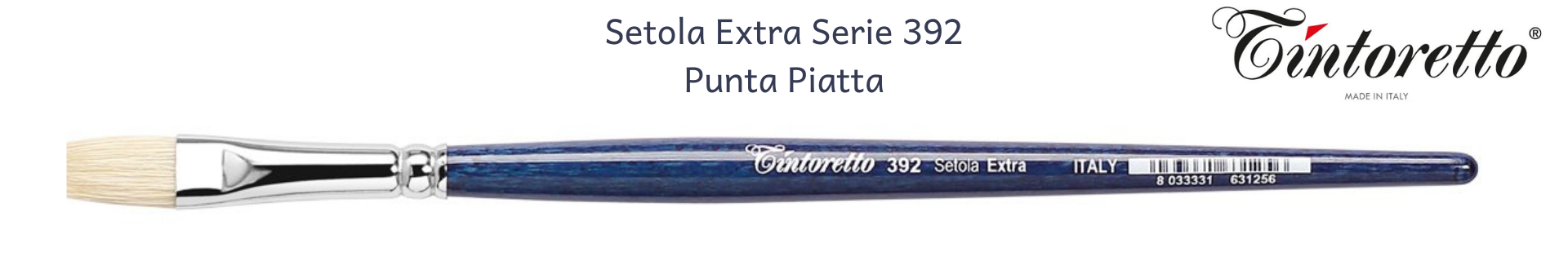 Pennelli Tintoretto Serie 392 piatti