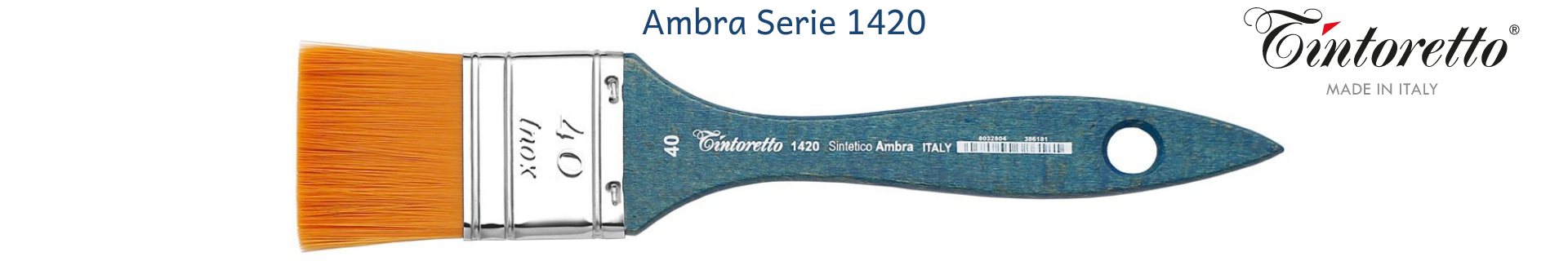 Pennelli Tintoretto Ambra Serie 1420
